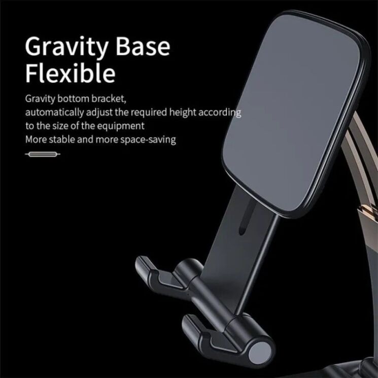 Универсальная подставка ESSAGER Knight Stand для смартфонов и планшетов (EZJZM-QSSJ01) - Black (981996B) Универсальная подставка ESSAGER Knight Stand для смартфонов и планшетов (EZJZM-QSSJ01) - Black: фото 3 из 5