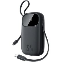 Зовнішній акумулятор Baseus EnerFill FC31 22.5W (10000mAh) + кабель Type-C + Lightning (PPQD3) - Cosmic Black: фото 1 з 17