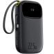 Зовнішній акумулятор Baseus EnerFill FC31 22.5W (10000mAh) + кабель Type-C + Lightning (PPQD3) - Cosmic Black (995799B). Фото 2 з 17