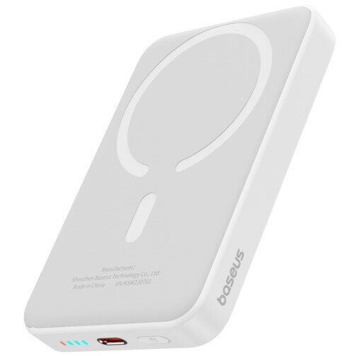 Зовнішній акумулятор Baseus Magnetic Mini Air 20W (10000mAh) P10059001313 - Stellar White: фото 1 з 33