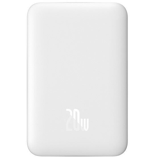 Зовнішній акумулятор Baseus Magnetic Mini Air 20W (10000mAh) P10059001313 - Stellar White: фото 4 з 33