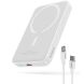 Зовнішній акумулятор Baseus Magnetic Mini Air 20W (10000mAh) P10059001313 - Stellar White (995419W). Фото 2 з 33