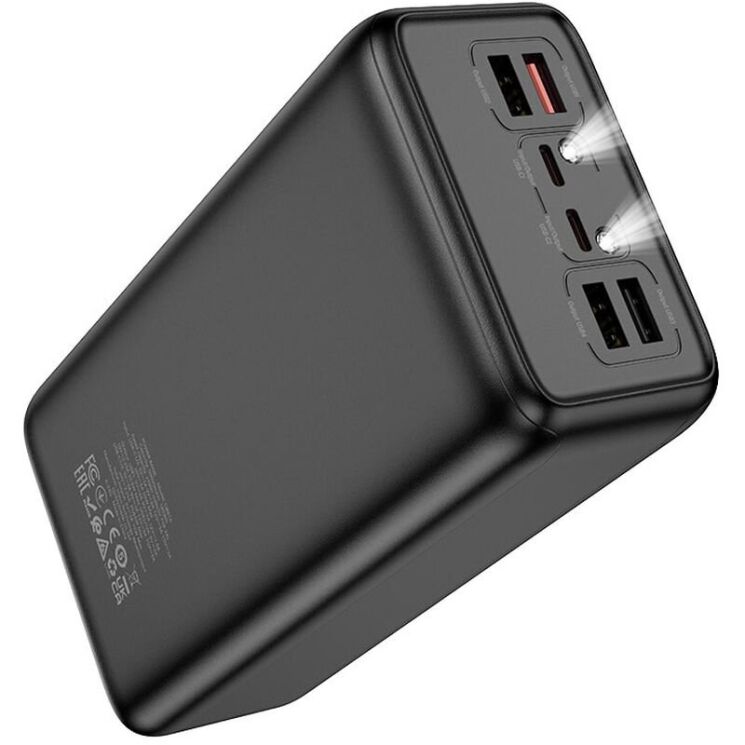 Зовнішній акумулятор Hoco DB81A Apollo PD65W (50000mAh) - Black: фото 4 з 7