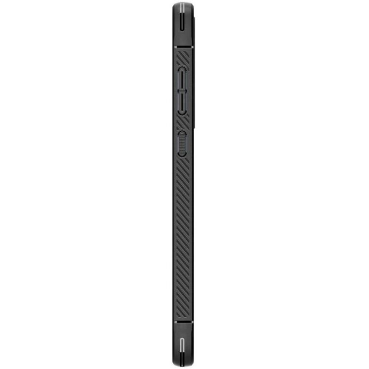 Защитный чехол Spigen (SGP) Rugged Armor для Samsung Galaxy A55 (A556) - Matte Black: фото 9 из 16