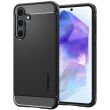Защитный чехол Spigen (SGP) Rugged Armor для Samsung Galaxy A55 (A556) - Matte Black (348175B)
