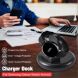 Зарядний пристрій Deexe Wireless Charging Dock для Samsung Galaxy Watch Active / Active 2 / Galaxy Watch 3 / Galaxy Watch 4 - Black (235203B). Фото 11 з 12