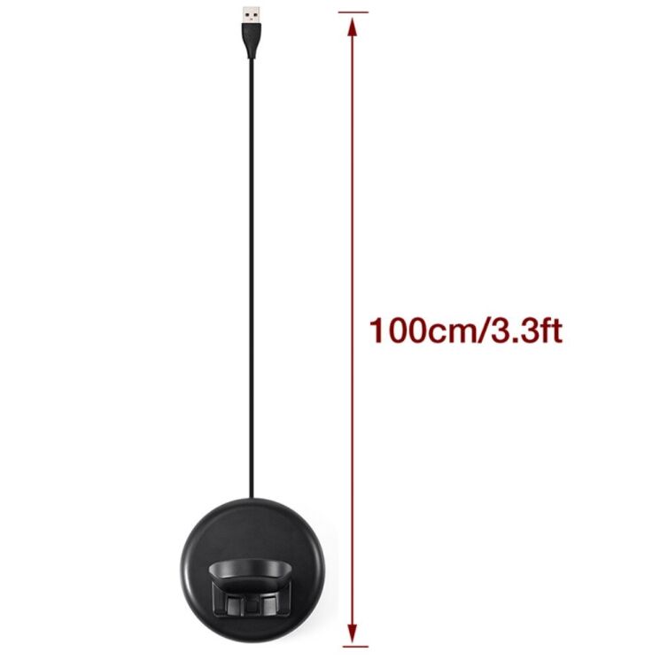 Зарядний пристрій Deexe Wireless Charging Dock для Samsung Galaxy Watch Active / Active 2 / Galaxy Watch 3 / Galaxy Watch 4 - Black: фото 8 з 12