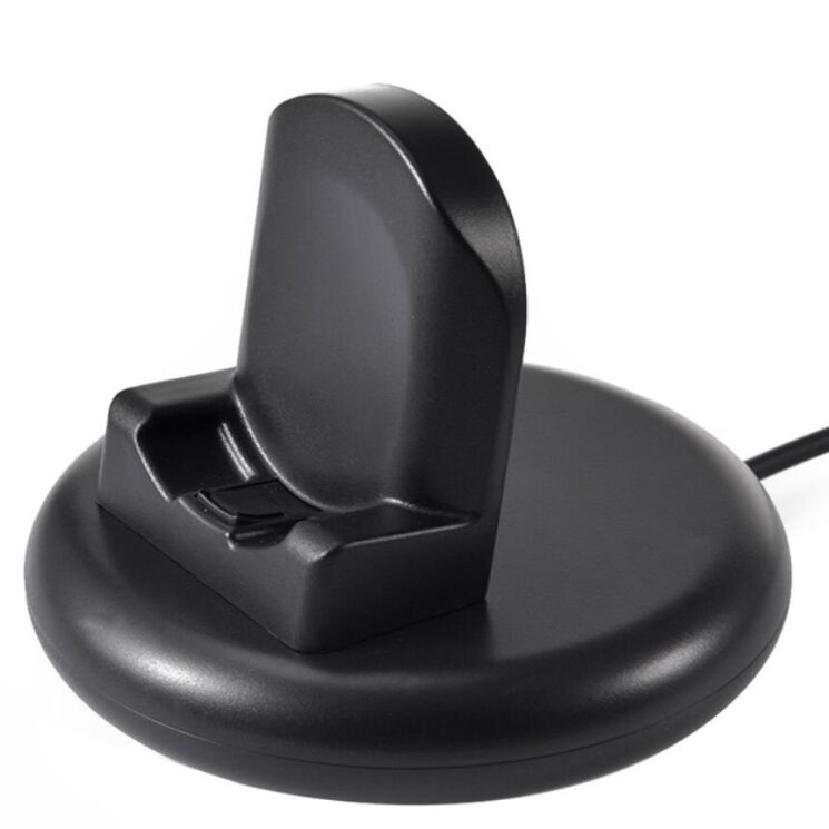 Зарядний пристрій Deexe Wireless Charging Dock для Samsung Galaxy Watch Active / Active 2 / Galaxy Watch 3 / Galaxy Watch 4 - Black: фото 3 з 12