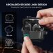 Защищенный чохол AHASTYLE WG171 для Samsung Galaxy Buds 3 / Buds 3 Pro - Black (381601B). Фото 2 из 6