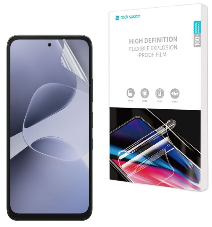 Захисна плівка на екран RockSpace Explosion-Proof SuperClear для Infinix Hot 60і: фото 1 з 10