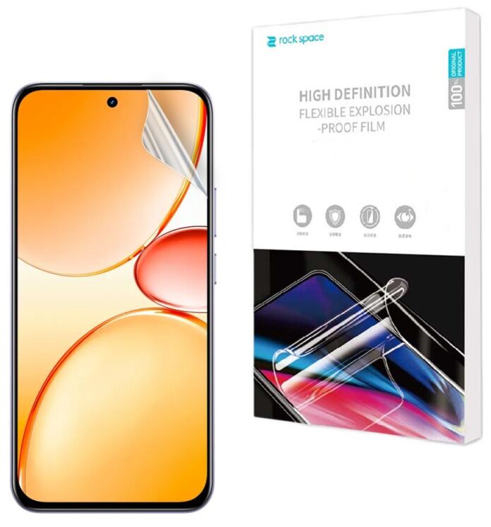 Защитная пленка на экран RockSpace Explosion-Proof SuperClear для Realme C85 Pro (403910) Защитная пленка на экран RockSpace Explosion-Proof SuperClear для Realme C85 Pro: фото 1 из 10