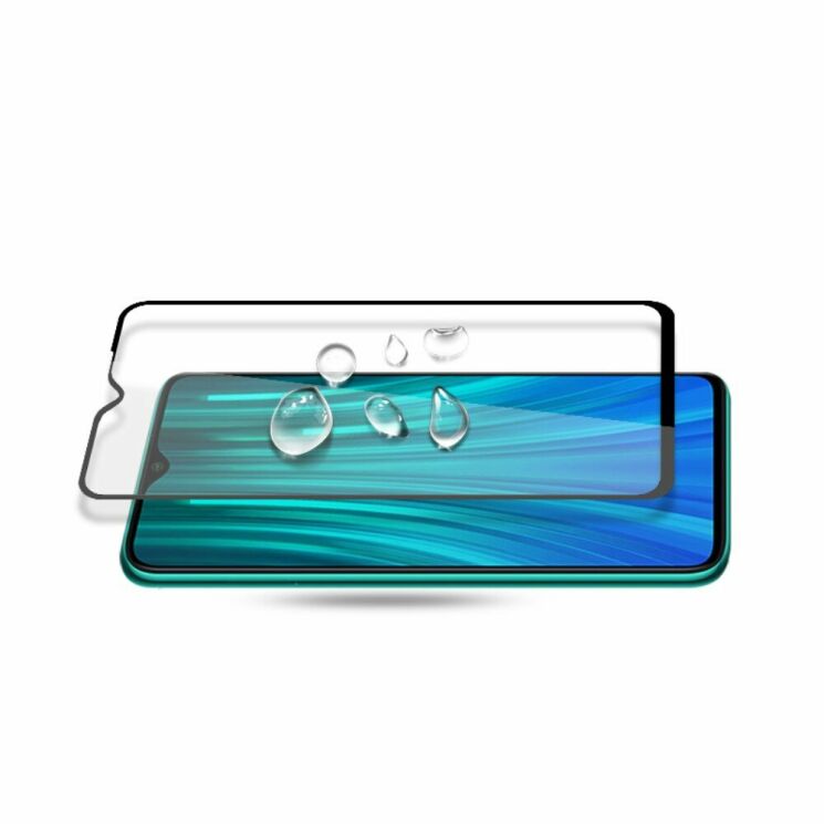 Защитное стекло AMORUS Full Glue Tempered Glass для Xiaomi Redmi Note 8T - Black: фото 4 из 7