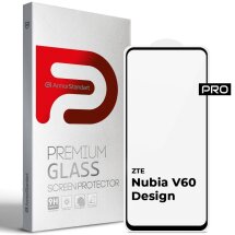 Защитное стекло ArmorStandart Pro 5D для ZTE Nubia V60 Design - Black: фото 1 из 7