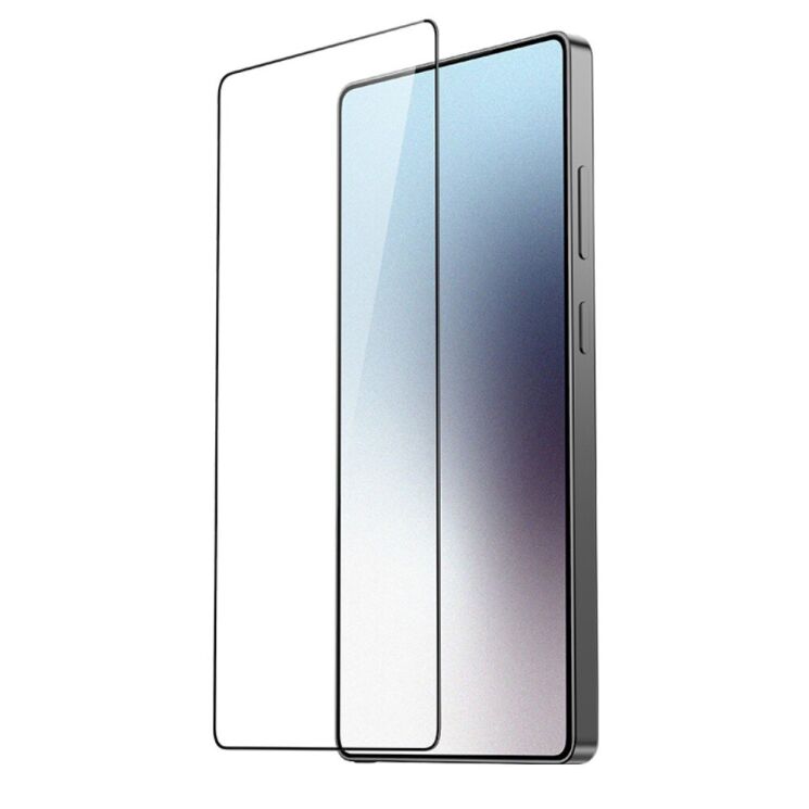 Захисне скло BENKS Full Glue для Samsung Galaxy S24 (S921) / Galaxy S25 (S931) - Black: фото 2 з 9