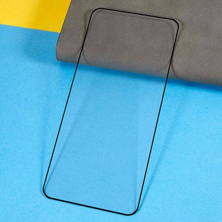 Защитное стекло Deexe Full Glue Coverage для OnePlus 10T / Ace Pro - Black: фото 3 из 7