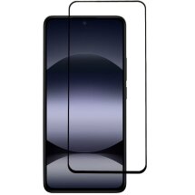 Защитное стекло Deexe Full Glue Coverage для Xiaomi Redmi Note 14 4G - Black: фото 1 из 8