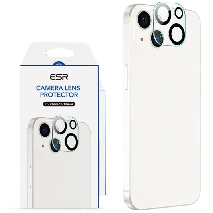 Защитное стекло ESR Camera Lens для Apple iPhone 13 / 13 mini - Black: фото 9 из 9