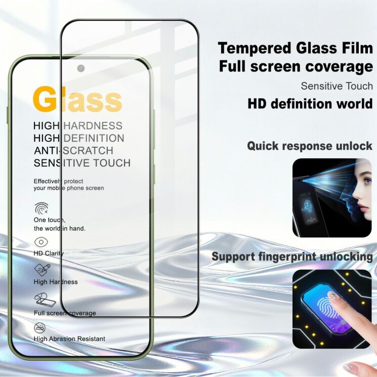 Захисне скло IMAK 5D Pro+ Full Glue для OnePlus 15T - Black: фото 2 з 8