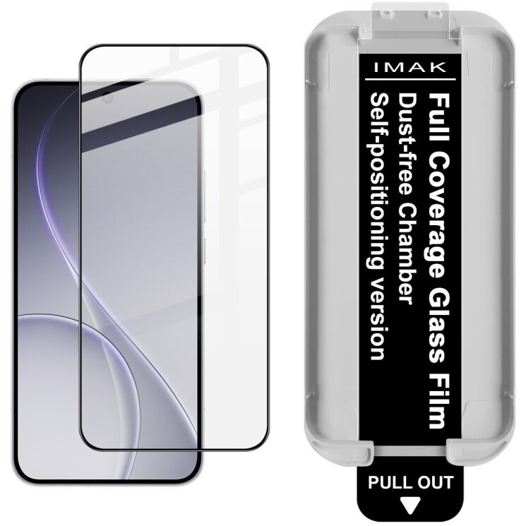 Защитное стекло IMAK Easy Install Full Glue для OPPO Reno 15 - Black: фото 1 из 9