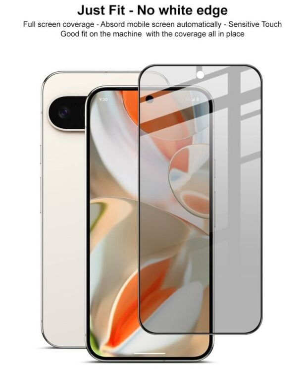 Захисне скло IMAK HighPrivacy для Google Pixel 9 Pro XL - Black: фото 8 з 10