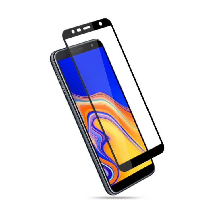 Захисне скло MOCOLO 3D Silk Print для Samsung Galaxy J4+ (J415) - Black: фото 4 з 11