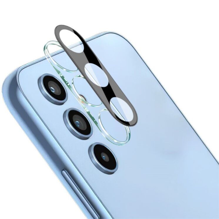Защитное стекло на камеру IMAK Black Glass Lens для Samsung Galaxy A54 (A546) - Black: фото 1 из 14