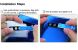 Защитное стекло на камеру IMAK Black Glass Lens для Samsung Galaxy A54 (A546) - Black (319939B). Фото 13 из 14