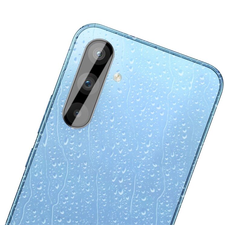 Защитное стекло на камеру IMAK Black Glass Lens для Samsung Galaxy A54 (A546) - Black: фото 5 из 14