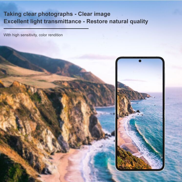 Захисне скло на камеру IMAK Integrated Lens Protector для Samsung Galaxy Flip 7 FE: фото 6 з 7