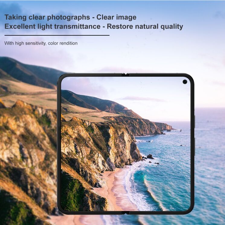 Защитное стекло на камеру IMAK Lens Protector для Google Pixel 11 Pro Fold: фото 7 из 8