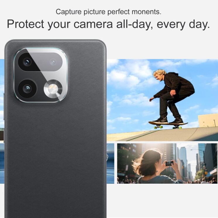 Защитное стекло на камеру IMAK Lens Protector для Realme 16 Pro Plus: фото 5 из 8