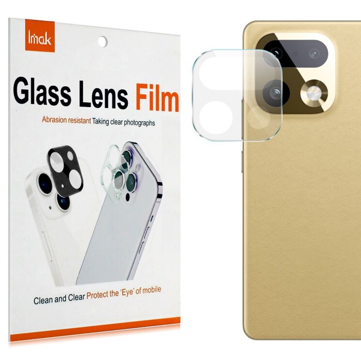 Защитное стекло на камеру IMAK Lens Protector для Realme 16 Pro Plus: фото 7 из 8