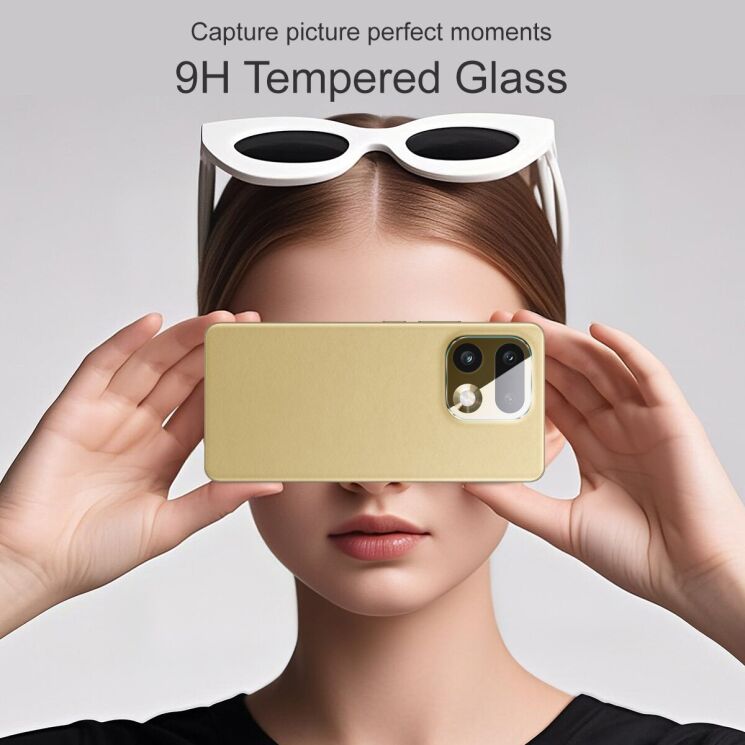 Защитное стекло на камеру IMAK Lens Protector для Realme 16 Pro Plus: фото 3 из 8