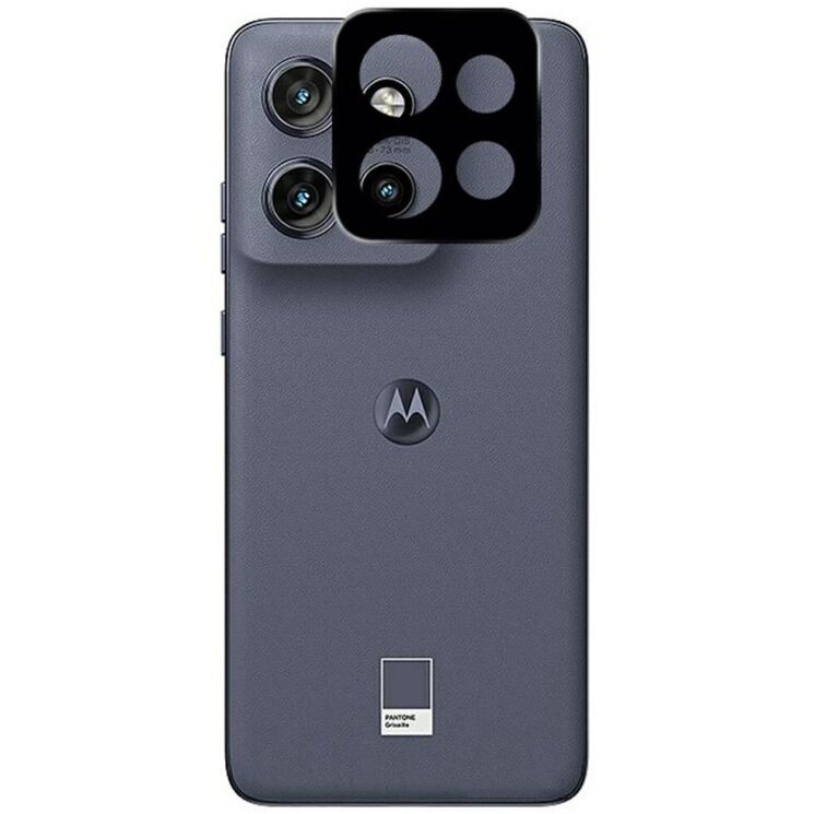 Защитное стекло на камеру RURIHAI Black Lens для Motorola Edge 50 Neo - Black: фото 1 из 4