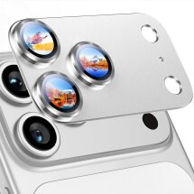 Захисне скло на камеру RURIHAI High Lens Protector для iPhone 18 Pro Max - Silver: фото 1 з 6