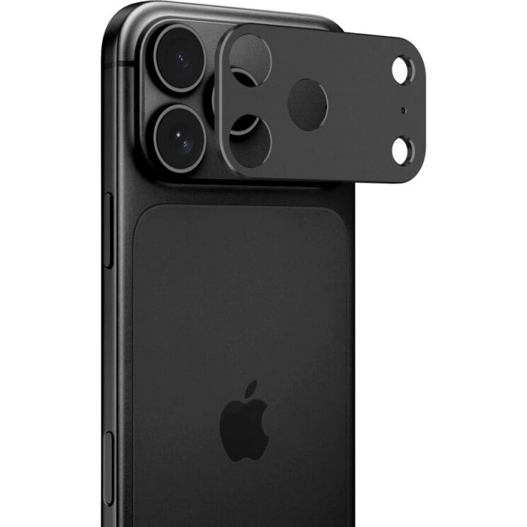 Защитная рамка на камеру Tech-Protect Camalloy Fit+ для iPhone 18 Pro Max (5906302324996) - Black: фото 1 из 9