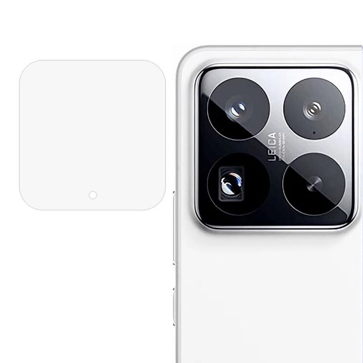 Защитное стекло на заднюю камеру Deexe Lens Protector для Xiaomi 15 Pro: фото 1 из 4