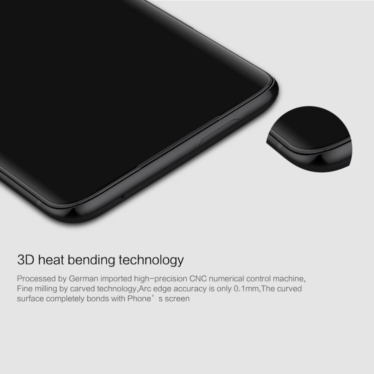 Захисне скло NILLKIN 3D CP+ MAX для OnePlus 7 Pro - Black: фото 9 з 20