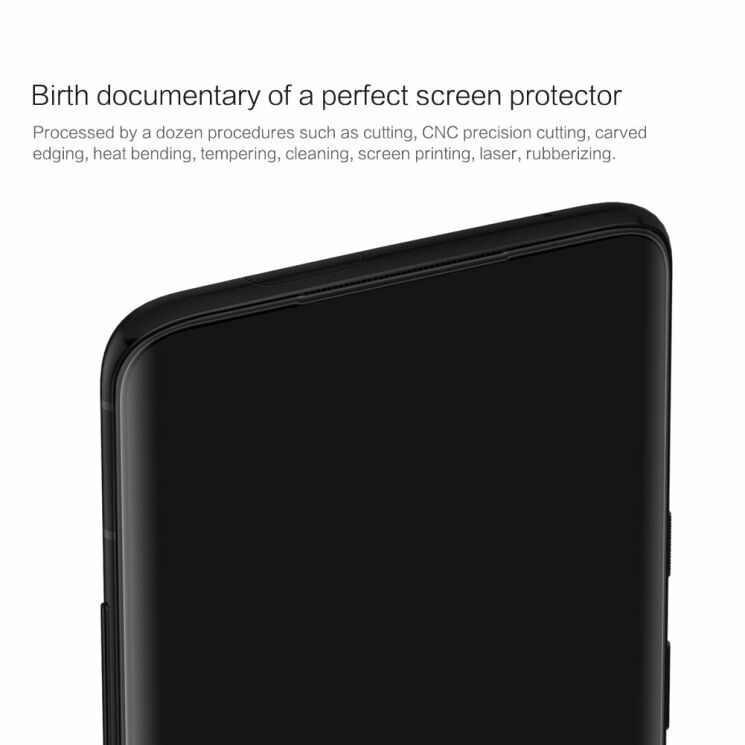 Захисне скло NILLKIN 3D CP+ MAX для OnePlus 7 Pro - Black: фото 12 з 20