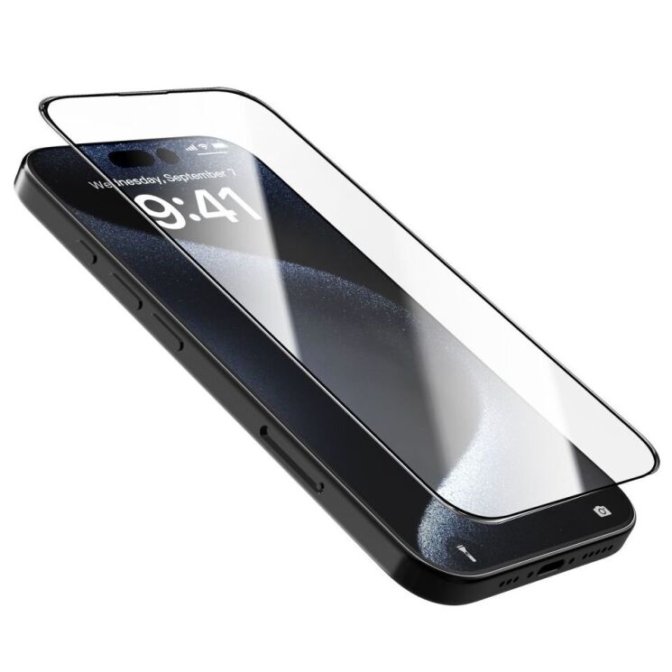 Защитное стекло NILLKIN Amazing CP+ PRO для Apple iPhone 16 - Black: фото 3 из 13