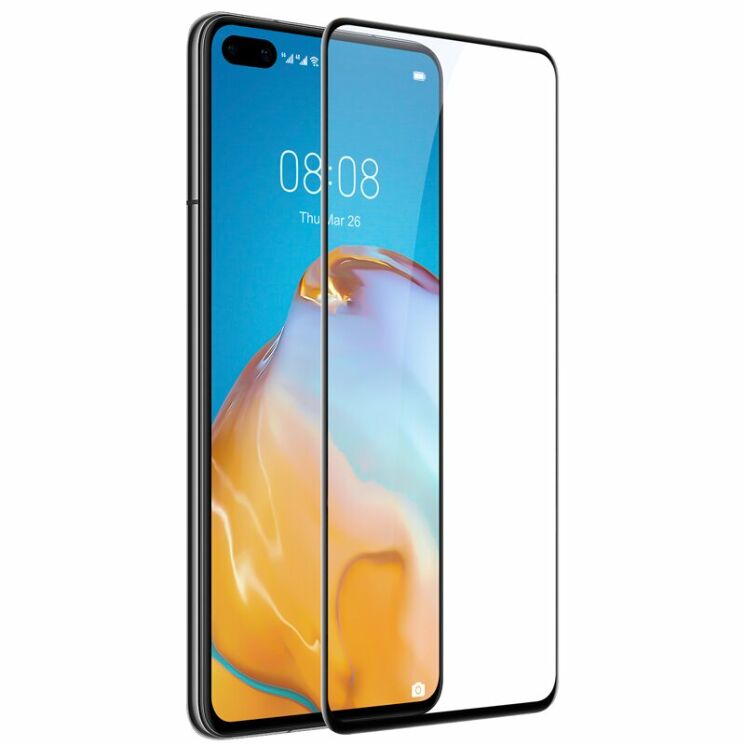 Защитное стекло NILLKIN XD CP+ MAX для Huawei P40 - Black: фото 2 из 14