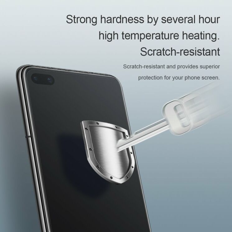 Защитное стекло NILLKIN XD CP+ MAX для Huawei P40 - Black: фото 13 из 14