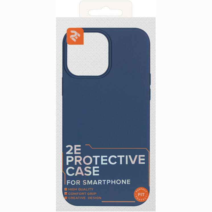 Захисний чохол 2Е Liquid Silicone для iPhone 13 Pro Max - Light Blue: фото 3 з 3