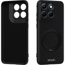 Захисний чохол ABEEL Lyra Skin Kickstand with MagSafe для Motorola Edge 70 Fusion - Black: фото 1 з 8