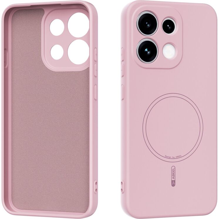 Защитный чехол ABEEL Lyra Skin with MagSafe для OPPO Reno 16 F/FS - Pink (413409P) Защитный чехол ABEEL Lyra Skin with MagSafe для OPPO Reno 16 F/FS - Pink: фото 1 из 6