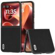 Защитный чехол ABEEL Texture Case для Motorola Razr 60 Ultra - Black (380404B)
