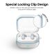 Захисний чохол AHASTYLE Crystal Split для Samsung Galaxy Buds 4 / Buds 4 Pro - Transparent Grey (407427H). Фото 5 з 8