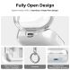Захисний чохол AHASTYLE Crystal Split для Samsung Galaxy Buds 4 / Buds 4 Pro - Transparent Grey (407427H). Фото 4 з 8