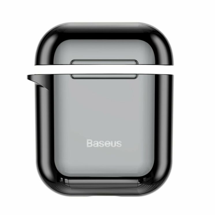 Захисний чохол BASEUS Shining Hook Case для Apple AirPods 1 / 2 - Black: фото 1 з 25