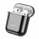 Захисний чохол BASEUS Shining Hook Case для Apple AirPods 1 / 2 - Black (247310B). Фото 3 з 25